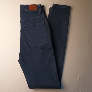 NWT Urban Outfitters BDG High Rise Seam Jean Ankle Size 27 Dark Wash 80s Stretch